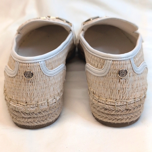 VINCE CAMUTO cream Marynis Natural Woven Loafers Size 61/2 NWOB - Picture 6 of 8